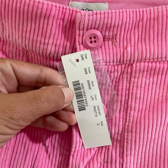 NWT J Crew corduroy vintage surf-style shorts pink sz 2 - Picture 3 of 9